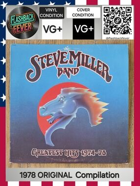 STEVE MILLER BAND•Greatest Hits 1974-78•US 1978 (#S00-11872)•Capitol